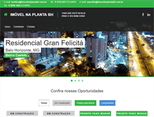 Tablet Screenshot of imovelnaplantabh.com.br